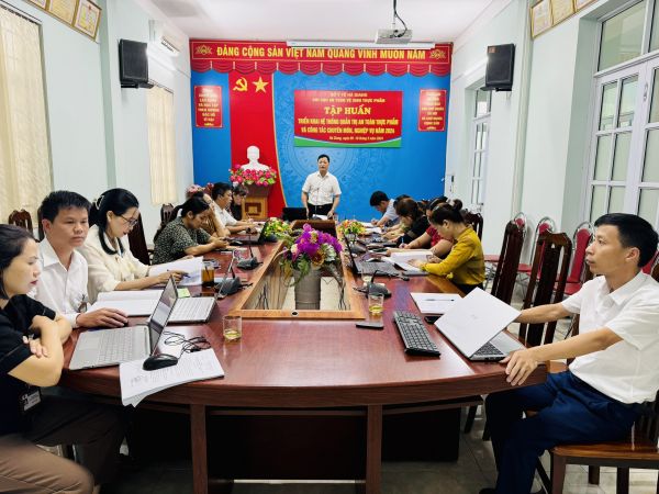 Chi cục An toàn vệ sinh thực phẩm tỉnh Hà Giang triển khai hội nghị trực tuyến tập huấn hệ thống quản trị an toàn thực phẩm tại Việt Nam và chuyên môn, nghiệp vụ về an toàn thực phẩm năm 2024