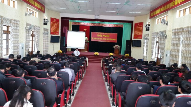 Hội nghị triển khai các văn bản về an toàn thực phẩm tại huyện Mèo vạc và Quang Bình