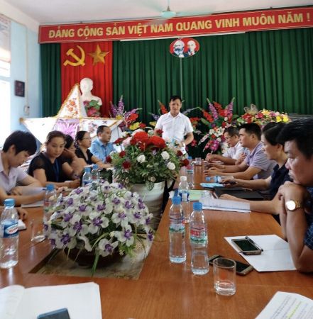 Kiểm tra chuyên ngành An toàn thực phẩm tại bếp ăn tập thể trường học trên địa bàn huyện Bắc Mê và Quang Bình năm 2019
